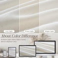 thumbnail image 5 of Pinch Pleated Thick Linen Curtains 90 Inch Length 2 Panels Set for Living Room Warm Beige Neutral Pleated Curtains Semi Sheer Light Filtering Privacy Bedroom Window Drapes, 5 of 10