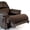 Brown, variant on GEEKLiYun Recliner Leg Rest Cushion, High-Resilience Memory Foam Half-Moon Footrest Pillow with Sherpa Cover, Foot Rest Extender for Feet Elevation, Heel Pressure Relief & Lumbar Support, Chocolate
