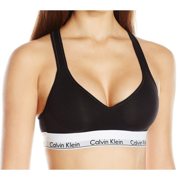 Calvin Klein NEW Black Womens Size XS Crossover Lift Bralette Bra -  