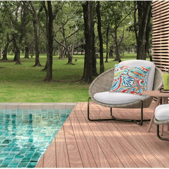 Outdoor Pillows Waterproof Set of 2 Outdoor Throw Pillows with Insert Included 18×18 Inch Outdoor Pillow for Patio Furniture