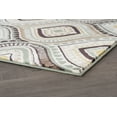 thumbnail image 5 of Capri Contemporary 4' x 5' Multi-Color Polypropylene Indoor Area Rug, 5 of 8