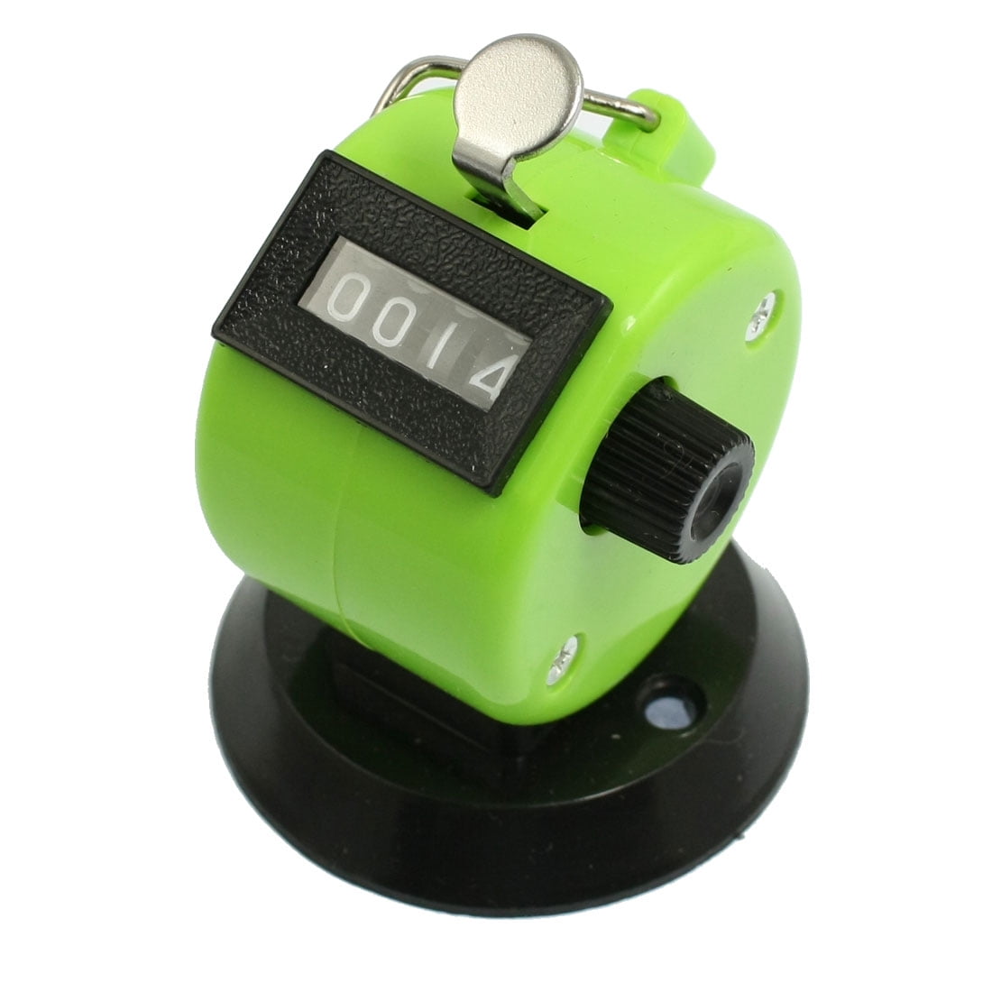 The Win Hand Held Tally Digit Mechanical Clicker Counter Green 
