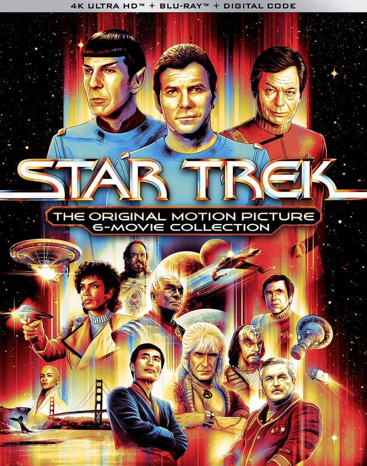 Star Trek: Original Motion Picture Collection (Includes: ST I Motion  Picture, ST II Wrath of Khan, ST III Search for Spock, ST IV Voyage Home,  ST V 