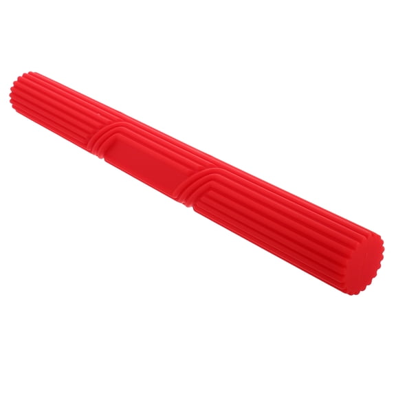 WEUVEB Portable Red Silicone Arm Strengthener with Adjustable Resistance Wrist Roller for Effective Forearm and Muscle Training