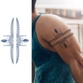 thumbnail image 4 of Kit Pegatinas Tatuaje Temporal Juego Jugo Hierbas 9 Piezas Impermeables, 4 of 9