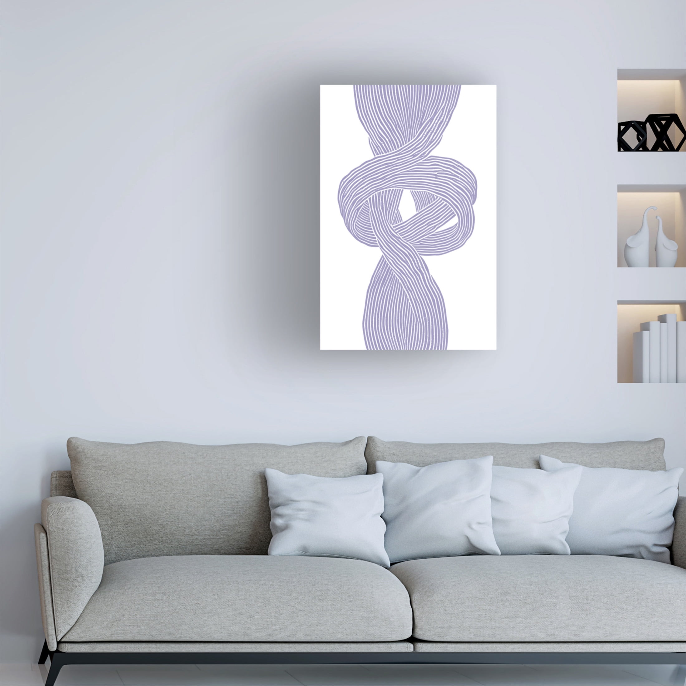 Trademark Fine Art Treechild   Knots No 1 Canvas Wall Art