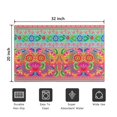 thumbnail image 4 of Botanical Floral Patchwork Non-Slip Entryway Door Mat,Boho Indoor Decor Durable Low Plush Door Mat,Washable Welcome Rug for Patio Hallway Home Decor 20x32 Inches, 4 of 6