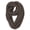 Dark Taupe, variant on Womens Acrylic Loop Scarf - Taupe