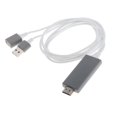 thumbnail image 2 of Adaptador Convertidor De USB A Por USB 4K / 8/8 Plus / 7 Blanco Sunnimix Cable adaptador HDMI, 2 of 6