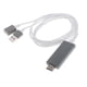 thumbnail image 2 of Adaptador Convertidor De USB A Por USB 4K / 8/8 Plus / 7 Blanco Sunnimix Cable adaptador HDMI, 2 of 6