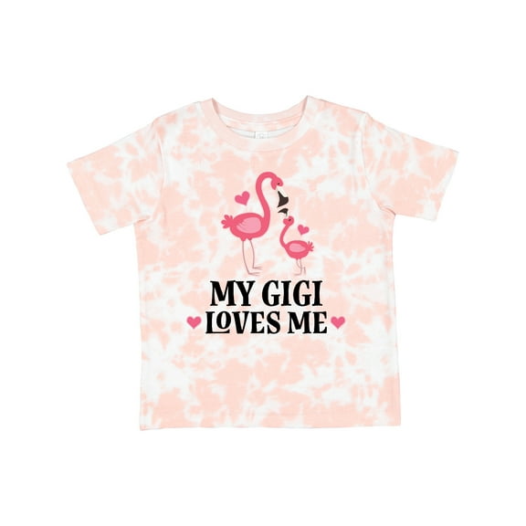 Inktastic My Gigi Loves Me Flamingo Girls Toddler T-Shirt