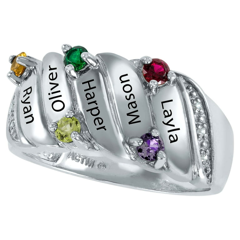 Keepsake Personalized Family Jewelry Hazel Birthstone Mother s