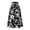Black, variant on Skirts for Women Skirt Elegant Floral Pleated Midi Skirt for Women Lightweight Comfort A-Line Design Summer Fashion High-End Black S