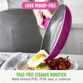 thumbnail image 3 of GreenLife Essentials 2pk 8" and 10" Ceramic Nonstick Aluminum Fry Pan Set, 3 of 10