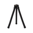 thumbnail image 2 of Mini Flexible Tripod Stand 1/4 Inch Screw Portable Tripod with Hidden Phone Holder Cold Shoe Mount for Camera Phone, 2 of 5