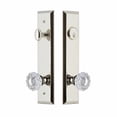 thumbnail image 4 of Grandeur Fifth Avenue Tall Plate Single Cylinder One Piece Knobset with Versailles Knob, 4 of 6