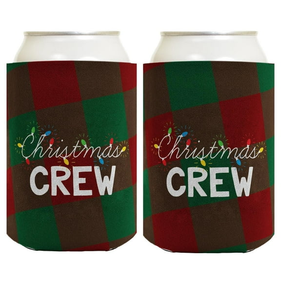Secret Santa Gifts For Men Christmas Crew with Lights 2-Pack Can Drink Thermocoolers