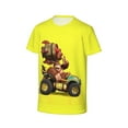 thumbnail image 5 of Donkey Kong Funny 3D Printed Graphic Tee, Lightweight T-Shirts for Boys Girls, Novelty Crew Neck Short Sleeve Tops for Kids, 5 of 8