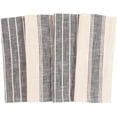 thumbnail image 5 of KAF Home Slubbed Cotton Kitchen Towels, Natural Rustic, 18” x 28”, Black, 4-Pack, 5 of 8