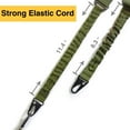 thumbnail image 5 of Two Points Rifle Sling with Length Adjuster Traditional Sling with Metal Hook for Outdoors, 5 of 5