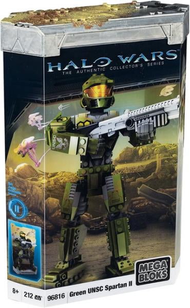 Halo Wars Green UNSC Spartan II Mega Bloks Halo 96816 