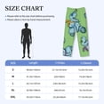 thumbnail image 2 of Salouo Motorcycle Riding Dinosaur Print Pajama Pants for Men, Lounge Pants Elastic Waistband Casual Men's sleepwear Loungewear Sleep Pajama Pant -XX-Large, 2 of 7