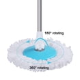thumbnail image 5 of 360° Rotating Spinning Mop with 2 Microfiber Mop Heads and 47" Extendable Mop Pole Handle, 5 of 7