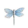 thumbnail image 6 of DecMode Eclectic Metal Turquoise Indoor/Outdoor Dragonfly Wall Décor, 25"W x 16"H, 6 of 8