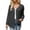 *Black, variant on ClodeEU Women's V Neck Button Down Long Sleeve Knit Cardigan,Casual Loose Open Front Sweater Coat ,Women's Plus L