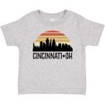 thumbnail image 3 of Inktastic Cincinnati Ohio Skyline Retro Boys or Girls Baby T-Shirt, 3 of 5