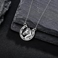 thumbnail image 4 of XATENJE Horse Necklace 925 Sterling Silver Horseshoe Pendant Necklace Horse Jewelry for Horse Lovers, 4 of 6