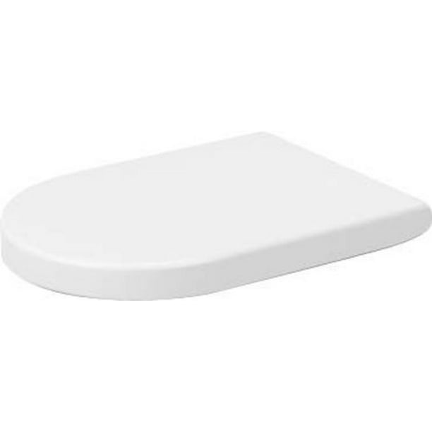 Duravit 006339 Starck 3 Elongated ClosedFront Toilet Seat White