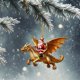 thumbnail image 5 of Christmas Ornament Tree Hole Christmas Ornaments 2D Flat Acrylic Pendants ChristmasDecor For Tree Car DecorationsSanta Claus Ornament, 5 of 7