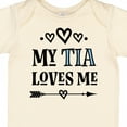thumbnail image 4 of Inktastic My Tia Loves Me Childs Girls Baby Bodysuit, 4 of 5
