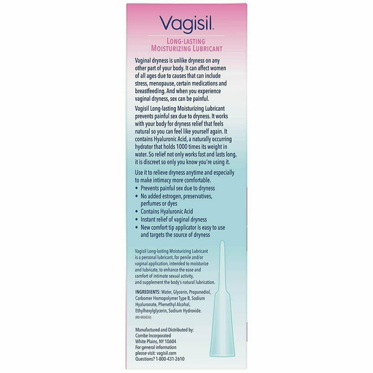 Vagisil ProHydrate Natural Feel Internal Moisturizing Gel 8 ea (Pack of 6) - Walmart.com Vagisil ProHydrate Natural Feel Internal Moisturizing Gel 8 ea (Pack of 6) - Walmart.com