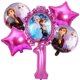 thumbnail image 4 of 6 piezas de globos de la princesa Aisha de Frozen, decoración para fiestas de cumpleaños de niñas y niños, globos con números de aluminio, globos para baby shower, 4 of 5