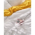 thumbnail image 3 of Sonive King Seersucker Comforter Set White, Bedding Set 3 Pieces, Luxury Soft Lightweight Breathable Bed Set for All Seasons, 3 of 5