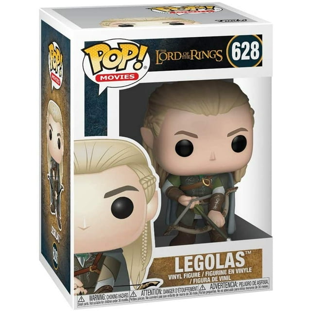 Funko Pop Movies: El Señor de los Anillos - Legolas Figura Coleccionable, Multicolor Funko Funko