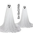thumbnail image 3 of JIhuahe Halloween Decorations Remote Controlled Glowing Ghost, Outdoor Yard Ornament, LED Phantom Stake for Lawn Scene,A, 3 of 5