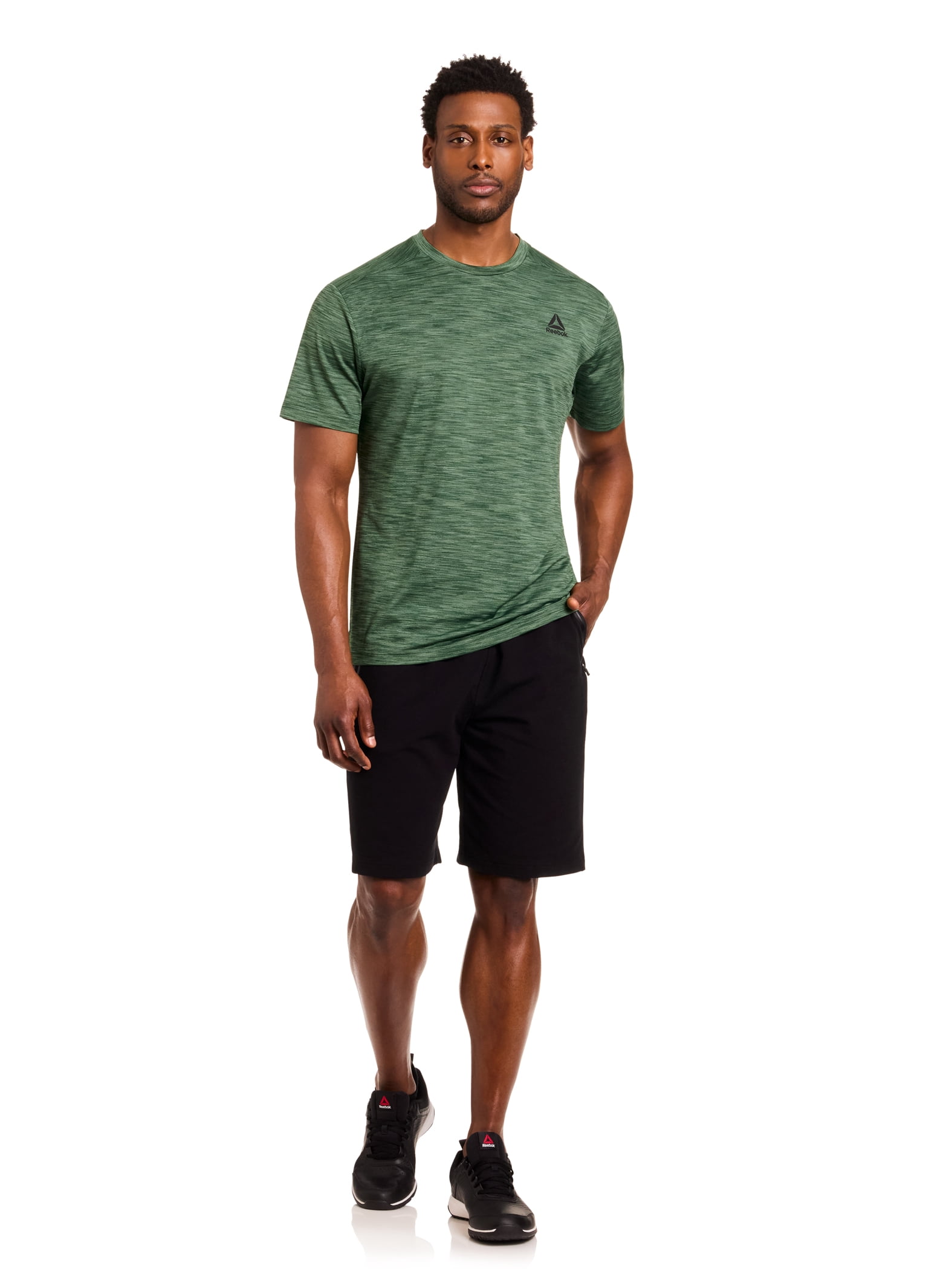 Reebok Men's & Big Men's Stride Performance Tee Shirt, Sizes XS-5XL