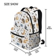 thumbnail image 2 of Mochila Nander viaje portátil gatos lindos cazando mariposas A01e18010 talla única, 2 of 3