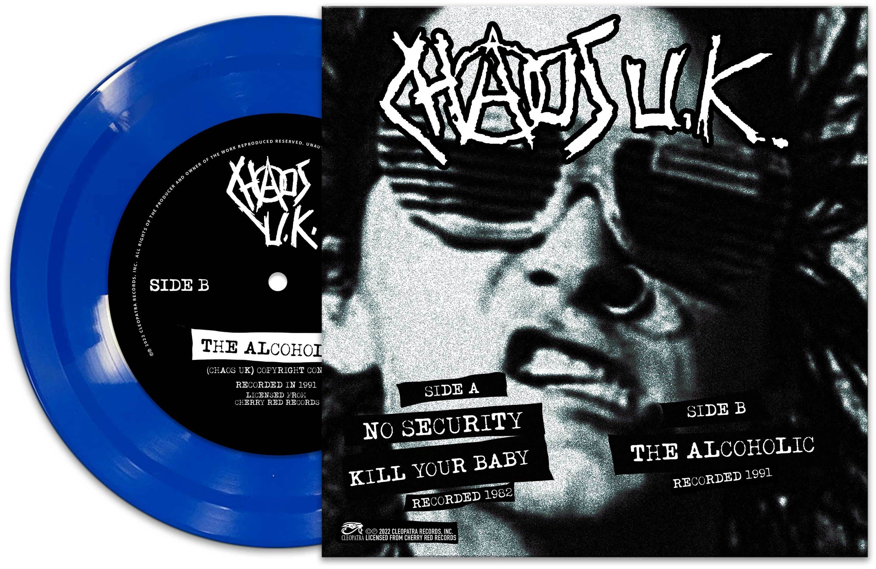 Chaos Uk - No Security - Blue - Music & Performance - Vinyl