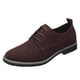 thumbnail image 2 of Zapatos Clásicos Con Cordones para Hombre Vestir Informales Transpirables Viajes Al Aire Libre, 2 of 9