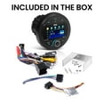 thumbnail image 3 of BOSS Audio Systems MGV500B Marine Boat Stereo Gauge Receiver – Bluetooth, No CD DVD Player, AM/FM Radio, 3 inch Color Screen, Weatherproof, 3 of 14