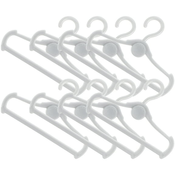 100 Pcs Clothes Miniature Hangers Doll Clothing Small