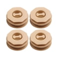 thumbnail image 5 of jiaping 4xPack of 4 Car Floor Mat Clips Sleeve Holder Automobile Accessories Universal Beige, 5 of 9