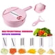 thumbnail image 5 of Pelador de verduras Gadgets para el hogar Accesorios para picadora de frutas para patatas (rosa) Likrtyny Libre de BPA, 5 of 7