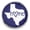 Dark Blue, variant on Snap Jewelry 18MM Texas Home Ginger Charm Button in Brown