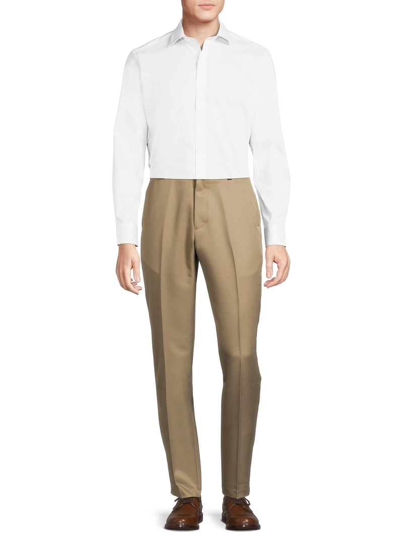 George Men's Slim Fit Dress Shirt - Walmart.com