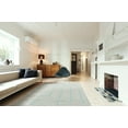 thumbnail image 2 of Kaleen Solitaire Collection - Silver 5' x 7'9" 100% Bamboo Silk Rug, 2 of 3